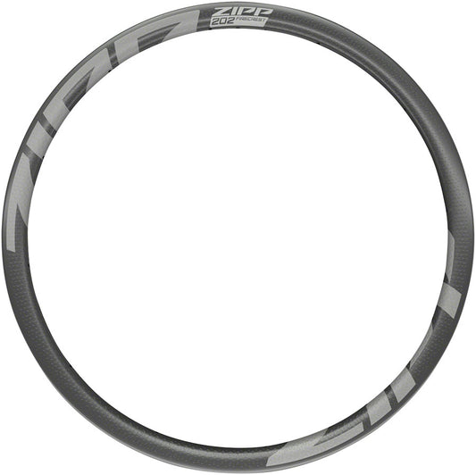 Zipp 202 Firecrest Carbon Rim - 700 Disc Brake Matte Carbon 24H Front/Rear