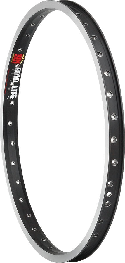 Sun Ringle Rhyno Lite Rim - 20" Black/Silver 36H Clincher Schraeder