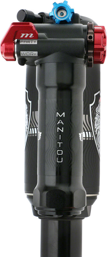 Manitou Mara Pro Rear Shock - Trunnion Metric 205 x 60 mm Black