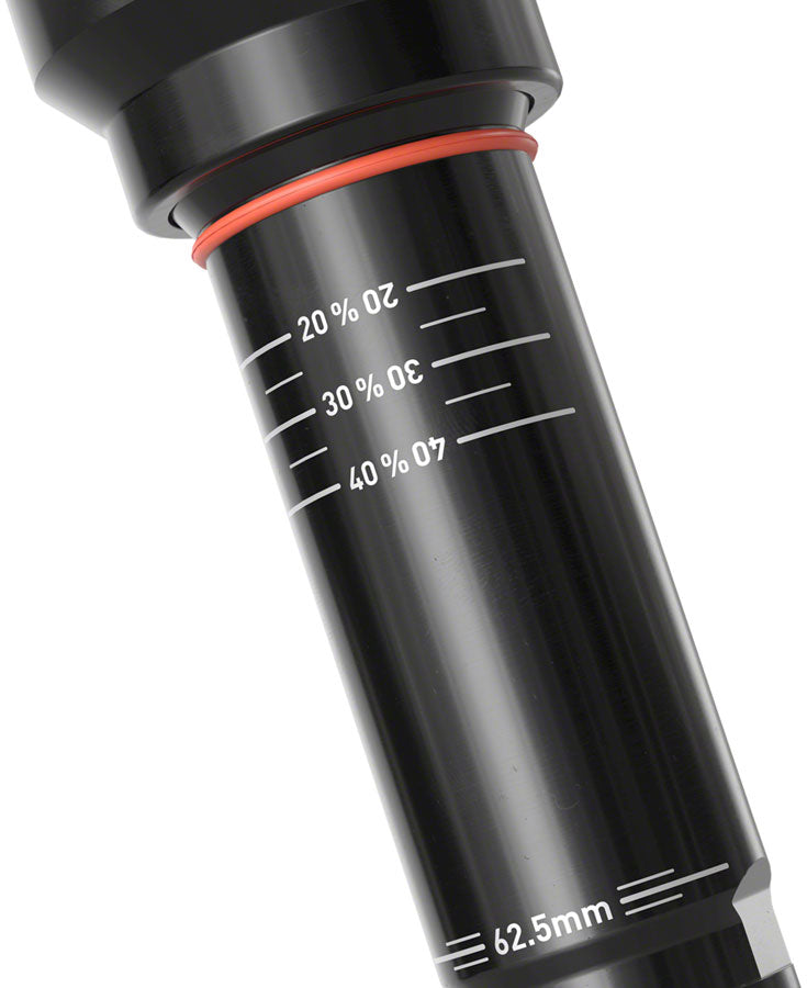 RockShox Super Deluxe Thru Shaft RCT Rear Shock - 230 x 62.5mm Medium Reb/Comp 380lb L/O Force Trunnion C1