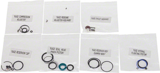 RockShox Rear Shock Service Kit Kage 2013+ Not Compatible With Pre- 2013 Editions