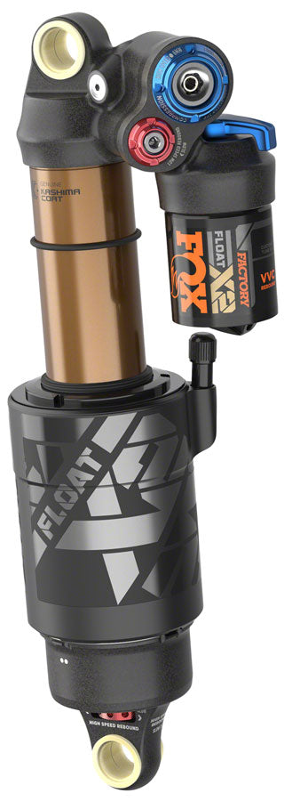 FOX FLOAT X2 Factory Rear Shock - Metric 230 x 57.5 mm 2-Position Lever Kashima Coat