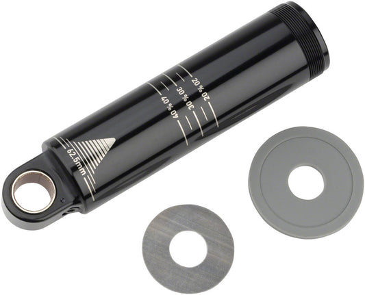 RockShox Rear Shock Damper Body - Standard Eyelet 62.5mm w/ Hydraulic Bottom Out 2.5mm Travel Spacer Super Deluxe C1+ 2023+