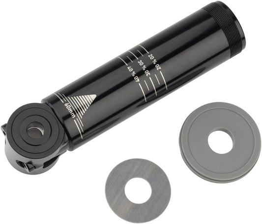 RockShox Rear Shock Damper Body - Bearing Eyelet 60mm w/ Hydraulic Bottom Out 5mm Travel Spacer Super Deluxe C1+ 2023+