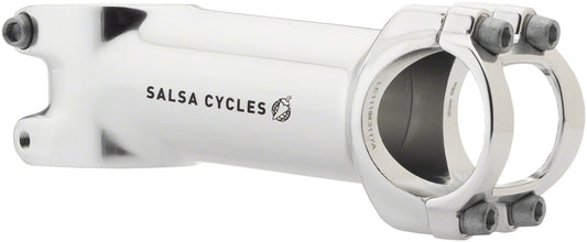 Salsa Guide Stem - 90mm 31.8 clamp +/-6 1 1/8" Aluminum Silver