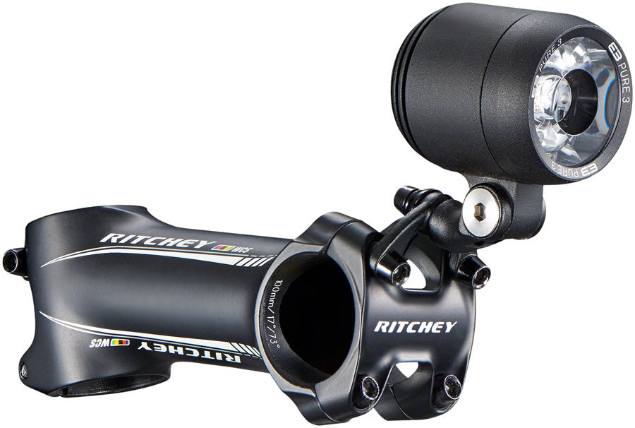 Ritchey Universal Stem Face Plate Accessory Mount: Supernova Black