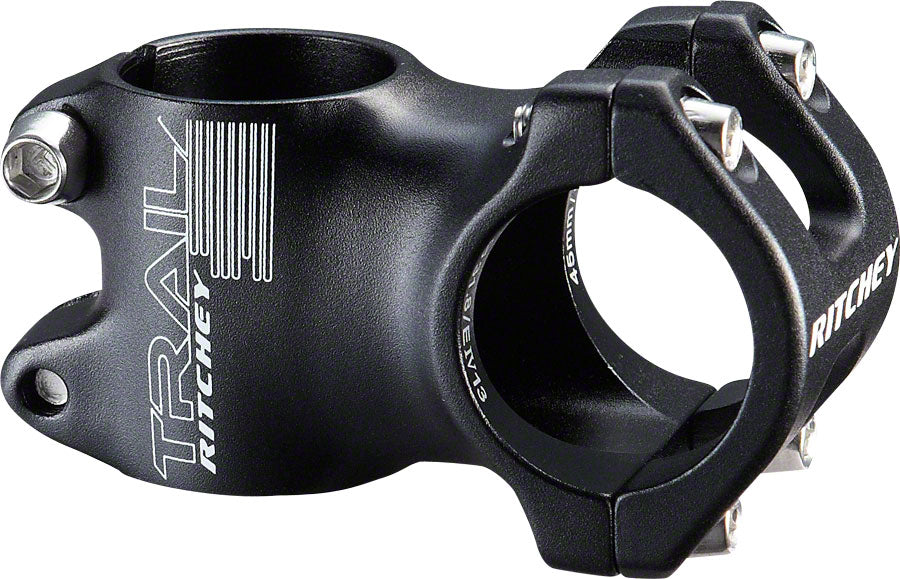 Ritchey Trail Stem - 60mm 31.8 Clamp +/-0 1 1/8" Alloy Black