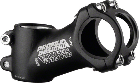 Profile Design Aris Stem - 70mm 31.8 Clamp +/-25 1 1/8" Aluminum Black