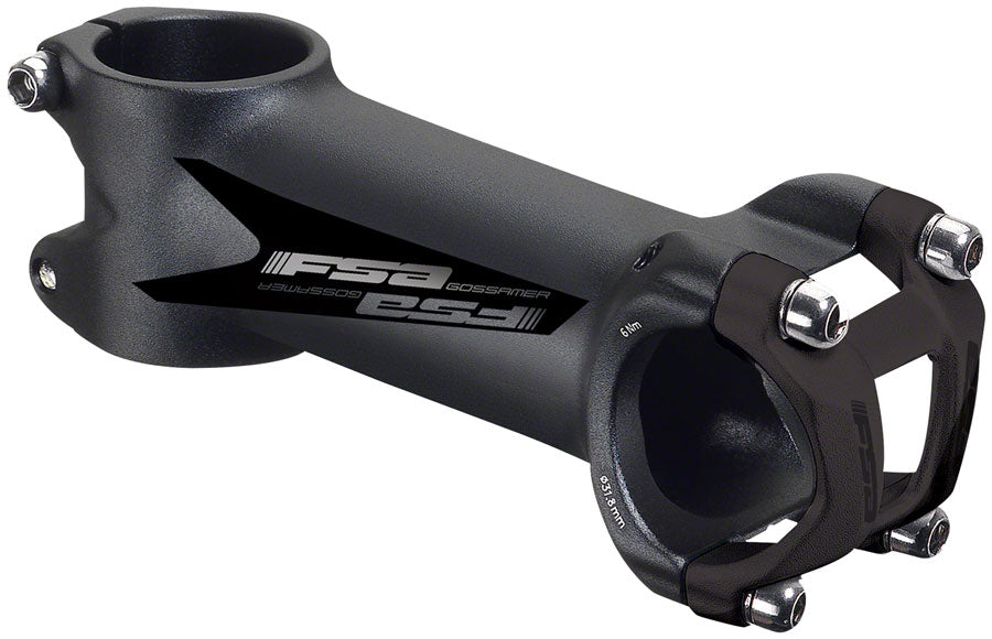 Full Speed Ahead Gossamer Stem - 100mm 31.8 Clamp +/-6 1 1/8" Alloy Black