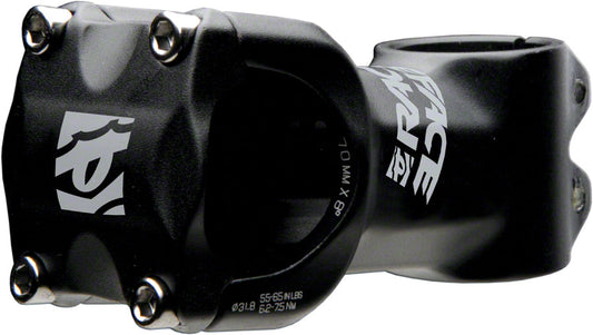 RaceFace Ride XC Stem - 60mm 31.8 Clamp +/-6 1 1/8" Aluminum Black