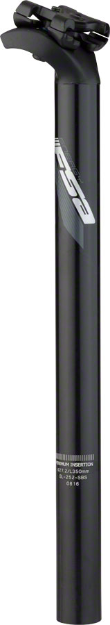 Full Speed Ahead Energy SB20 Seatpost 27.2 x 350mm Gray Graphic  Black