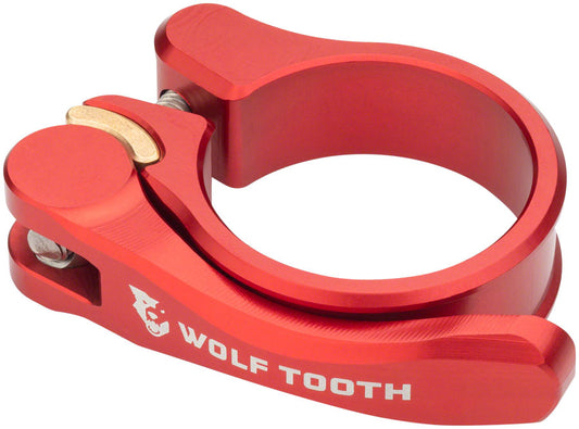 Wolf Tooth Components Quick Release Seatpost Clamp - 31.8mm Red