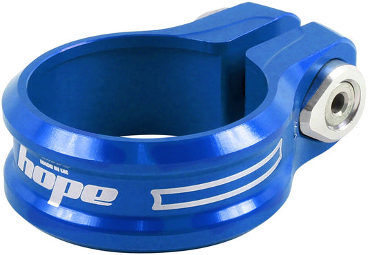 Hope Seat Seatpost Clamp - 36.4mm Blue