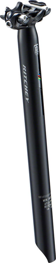 Ritchey WCS 1-Bolt Seatpost: 27.2 350mm 0 Offset Blatte