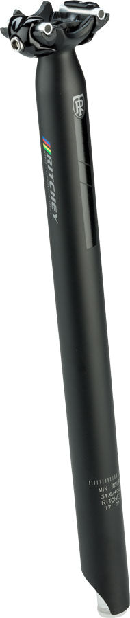 Ritchey WCS 1-Bolt Seatpost: 31.6 400mm 0 Offset Blatte