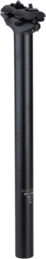 MSW Two-Bolt Seatpost 27.2 x 350 Matte Black