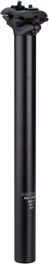 MSW Two-Bolt Seatpost 30.9 x 350 Matte Black