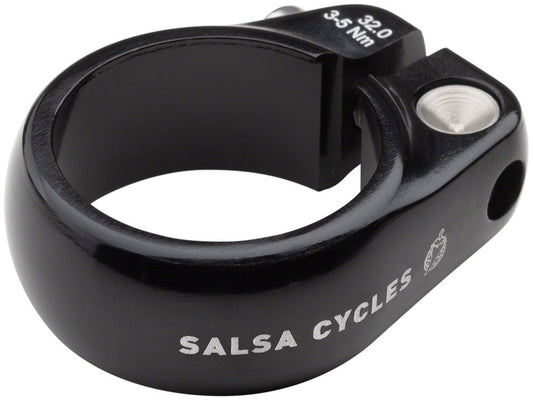 Salsa Lip-Lock Seat Collar 32.0mm Black