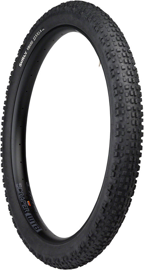 Surly Knard Tire - 27.5 x 3 Tubeless Folding Black 60tpi