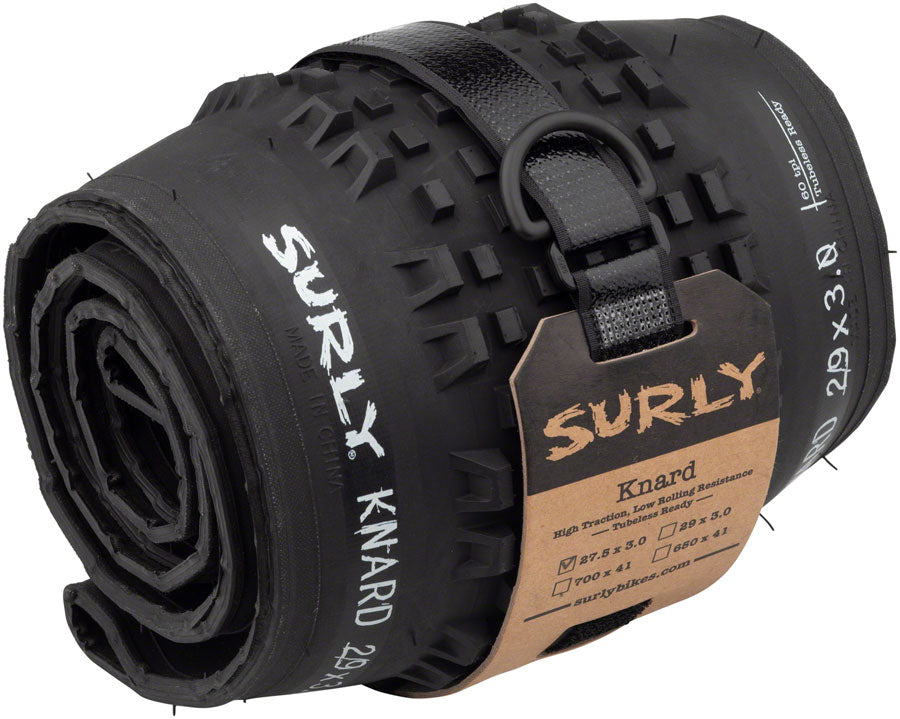 Surly Knard Tire - 27.5 x 3 Tubeless Folding Black 60tpi