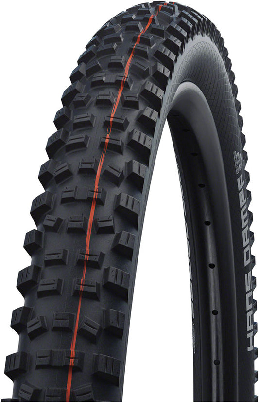 Schwalbe Hans Dampf Tire - 27.5 x 2.35" Tubeless Folding BLK Evolution Line Addix Soft Super Trail