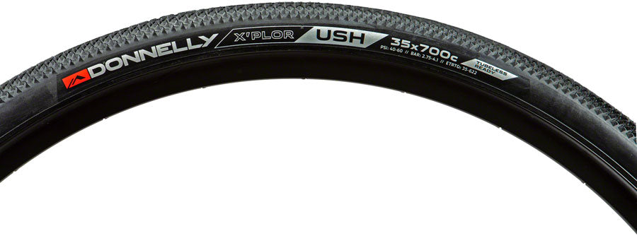 Donnelly Sports XPlor USH Tire - 700 x 35 Tubeless Folding Black