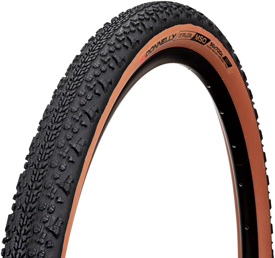 Donnelly Sports XPlor MSO Tire - 700 x 50 Tubeless Folding Black/Tan