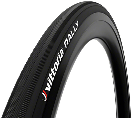 Vittoria Rally Tire - 700 x 25 Tubular Folding Black