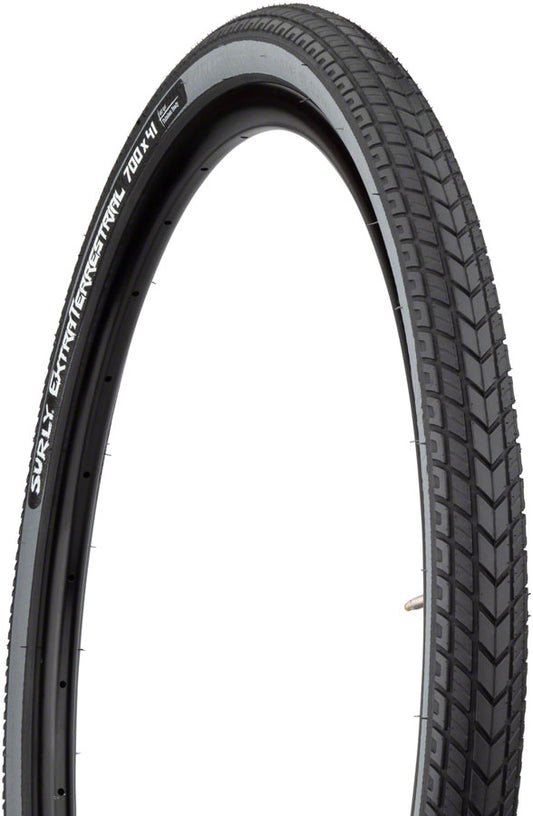 Surly ExtraTerrestrial Tire - 700 x 41 Tubeless Folding Black/Slate 60tpi