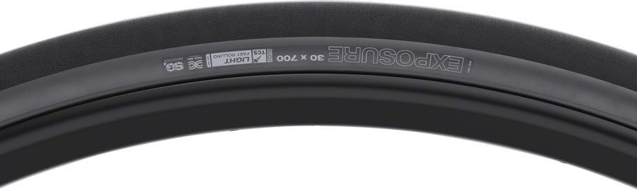 WTB Exposure Tire - 700 x 30 TCS Tubeless Folding BLK Light/Fast Rolling Dual DNA SG2