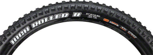 Maxxis High Roller II Tire - 27.5 x 2.8 Tubeless Folding BLK 3C Maxx Terra EXO