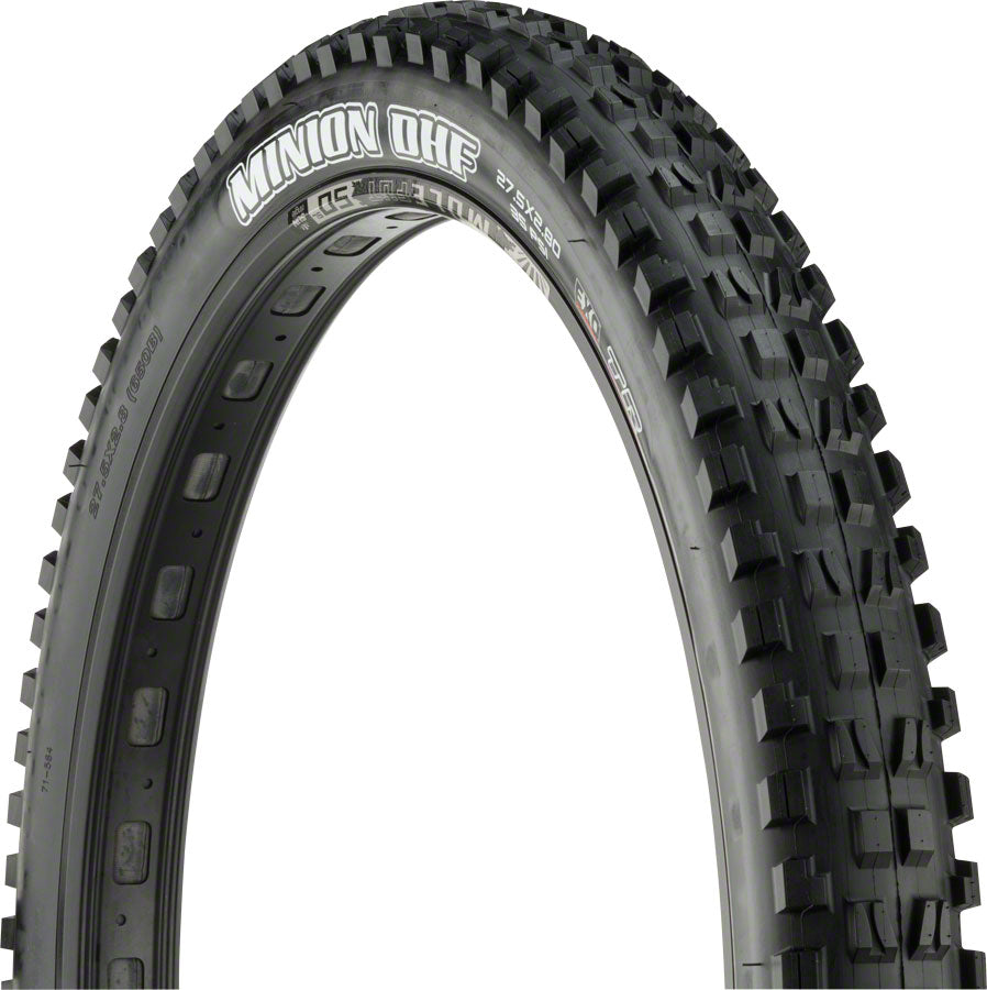 Maxxis Minion DHF Tire - 27.5 x 2.8 Tubeless Folding Black Dual EXO