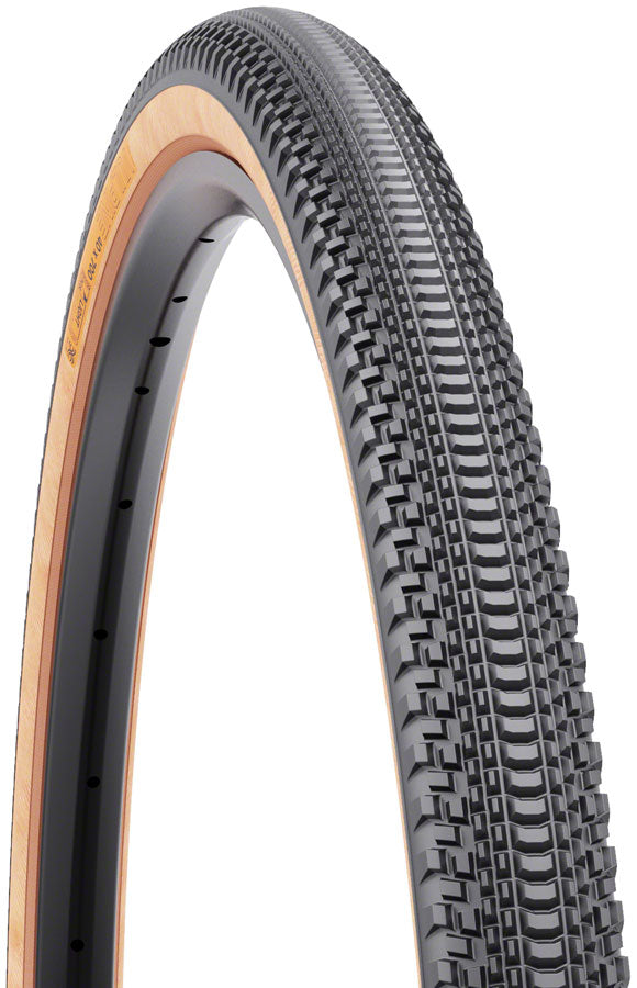 WTB Vulpine Tire - 700 x 40 TCS Tubeless Folding BLK/Tan Light/Fast Rolling Dual DNA