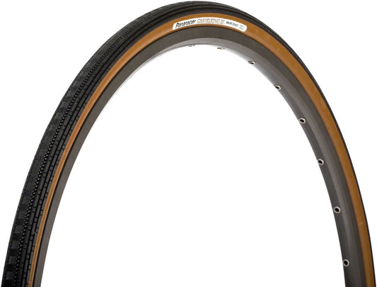 Panaracer GravelKing SS Plus Tire - 700 x 28 Clincher Folding BLK/Brown ProTite Protection