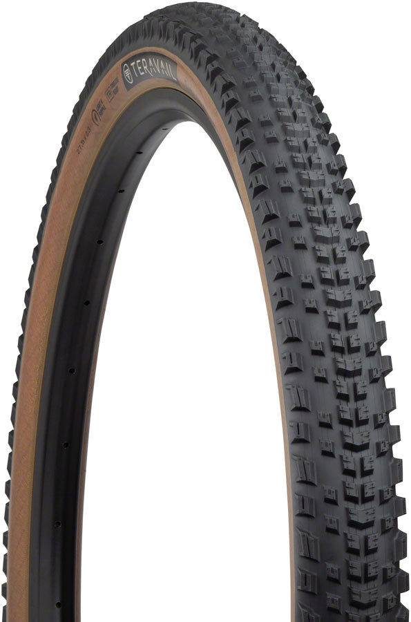 Teravail Ehline Tire - 27.5 x 2.3 Tubeless Folding Tan Light and Supple