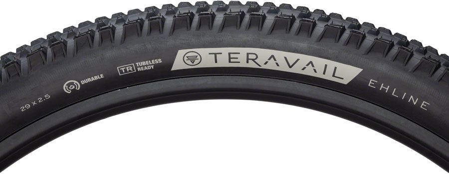 Teravail Ehline Tire - 29 x 2.5 Tubeless Folding Black Light and Supple