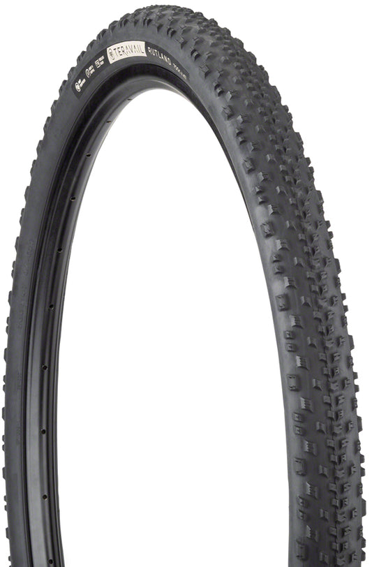 Teravail Rutland Tire - 700 x 47 Tubeless Folding Black Light and Supple