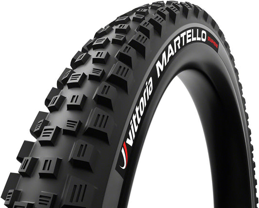 Vittoria Martello Tire - 27.5 x 2.6 Tubeless Folding BLK 4C Enduro 2-Ply G2.0