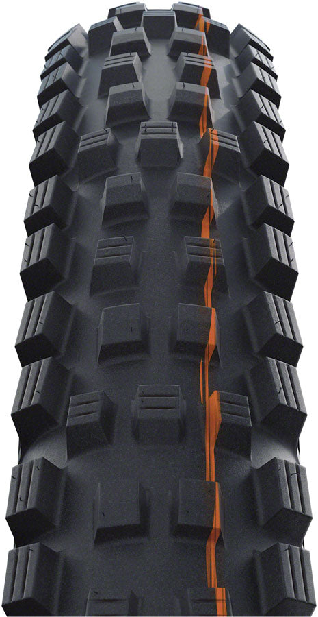 Schwalbe Magic Mary Tire - 29 x 2.4 Tubeless Folding BLK/Bronze Evolution Line Super Gravity Addix Soft