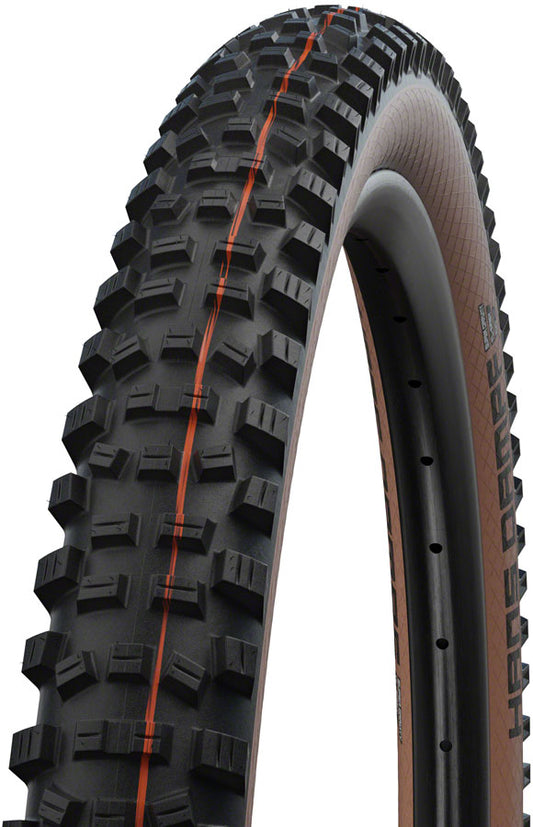 Schwalbe Hans Dampf Tire - 29 x 2.35 Tubeless Folding BLK/Bronze Evolution Line Super Trail Addix Soft