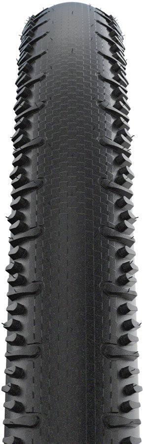 Schwalbe G-One RS Tire - 700 x 35 Tubeless Folding BLK/Transparent Evolution Line Super Race V-Guard Addix Race