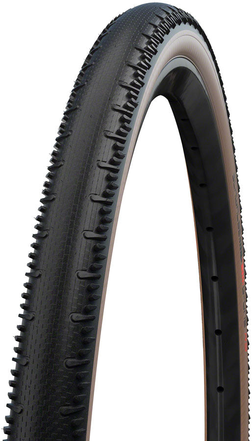 Schwalbe G-One RS Tire - 700 x 40 Tubeless Folding BLK/Transparent Evolution Line Super Race V-Guard Addix Race