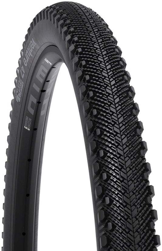 WTB Venture Tire - 700 x 50 TCS Tubeless Folding Black