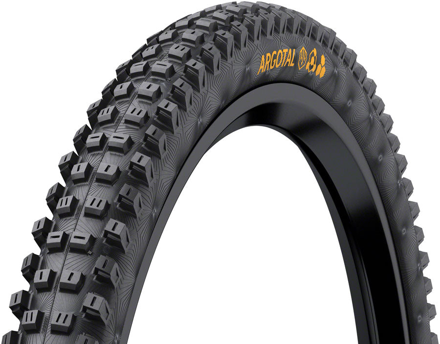 Continental Argotal Tire - 27.5 x 2.60 Tubeless Folding BLK Soft Enduro Casing E25