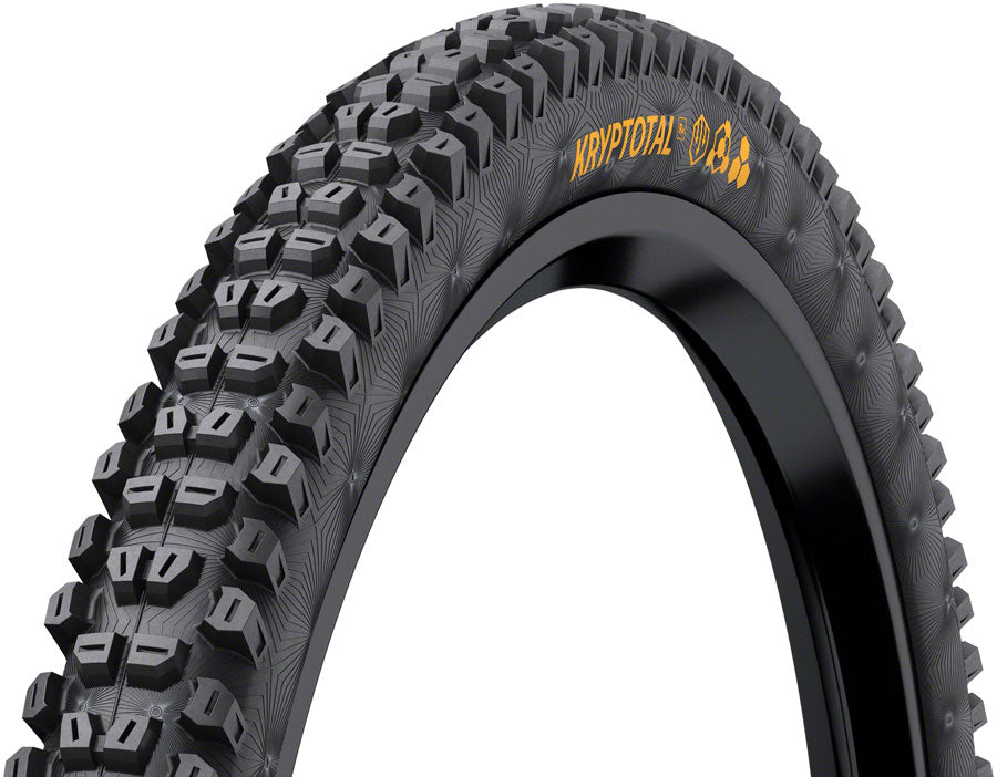 Continental Kryptotal Rear Tire - 29 x 2.40 Tubeless Folding BLK Super Soft Downhill Casing E25