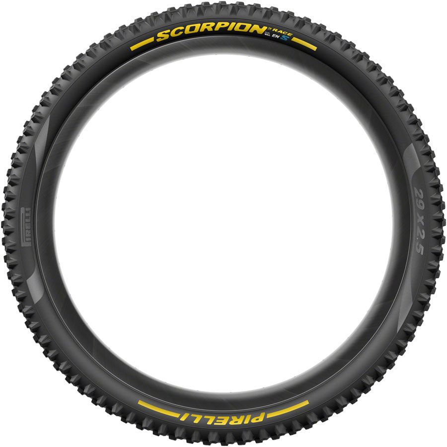 Pirelli Scorpion Race Enduro S Tire - 29 x 2.5 Tubeless Folding YLW Label DualWALL SmartEVO DH