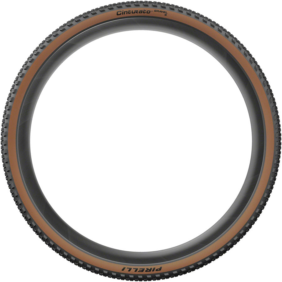 Pirelli Cinturato Gravel S Tire - 700 x 40 Tubeless Folding Classic Tan