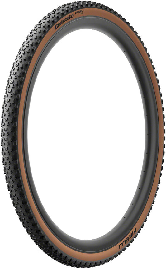 Pirelli Cinturato Gravel S Tire - 700 x 40 Tubeless Folding Classic Tan