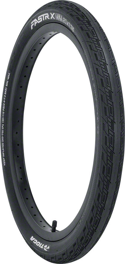 Tioga FASTR-X Tire - 20 x 1.75 Clincher Folding Black 120tpi