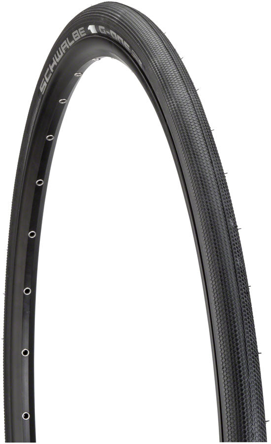 Schwalbe G-One Speed Tire - 700 x 30 / 28 x 1.20 Tubeless Folding BLK Evolution Line Addix SpeedGrip Super Ground E-25